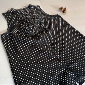 🌵Style & Co Sleeveless Polka Dot Blouse Size  18